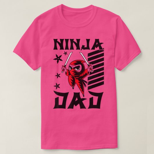 サムライ – 父忍者パパTシャツコピーコピー Tシャツ (デザイン正面)