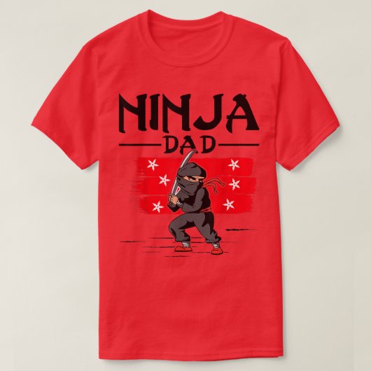 サムライ – 父忍者パパTシャツコピー(2) Tシャツ (デザイン正面)