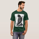 サムライ 猫 かわいい ニンジャ キャット ギフト メンズ W Tシャツ (正面フル)