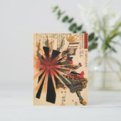 サムライIはがき縦 ポストカード (スタンド正面)