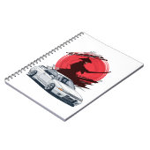 サムライR32日本のカー ノートブック (左側)