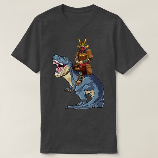 サムライTレックス中世日本のRo Tシャツ (デザイン正面)