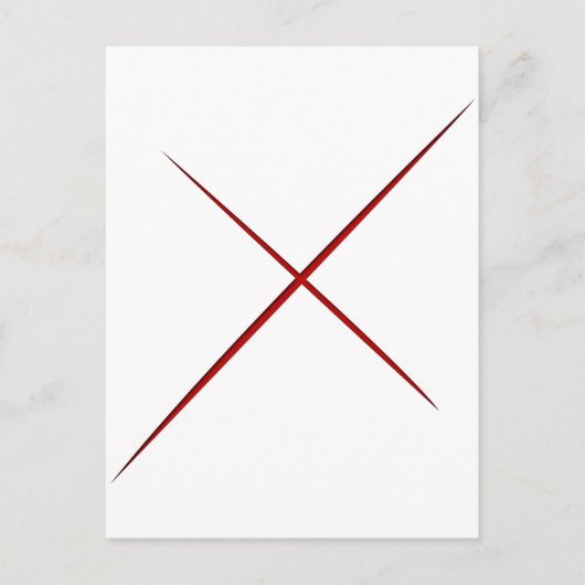 サムライX (るろうに剣心) ポストカード (正面)