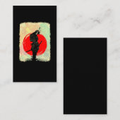 サムラ日本のイファイターソード武術アーツ 名刺 (正面/裏面)