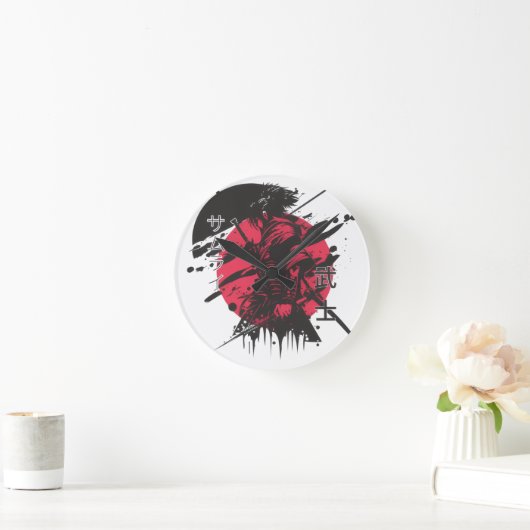 サムリスタイル ラウンド壁時計 (ホーム)