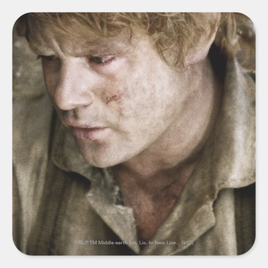 サムワイサイド顔 スクエアシール (正面)