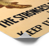 サム叔父の保険に寄るな！米国政府 ポスター (角)