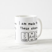 サム定期テーブル名mug コーヒーマグカップ (正面右)