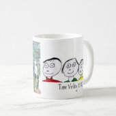 サム石造りのSchneeのマグ コーヒーマグカップ (正面右)