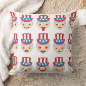 サム絵文字おじさん クッション (ブランケット)