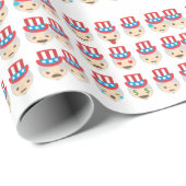 サム絵文字おじさん ラッピングペーパー (ロールコーナー)