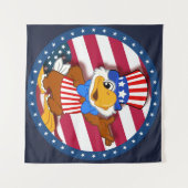 サム·アメリカ タペストリー (正面(横))