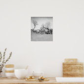 サム・ア・クーリー写真家のワゴンとカメラ ポスター (キッチン)