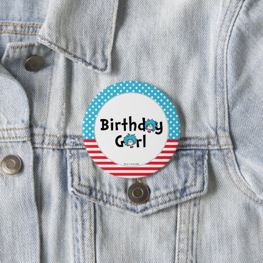 サム+イ・ワン サム+イ・ツー 双子 誕生日 | 誕生日女の子 缶バッジ (インサイチュ)