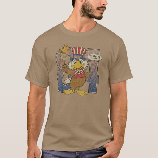 サム・ザ・ロサンゼルス・イーグル 1984 Tシャツ (正面)