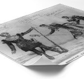 サム・ヒューストン、サンタアンナ、コス、1836 ポスター (角)