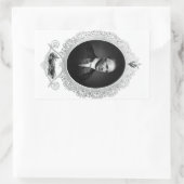 サム・ヒューストン 長方形シール (バッグ)