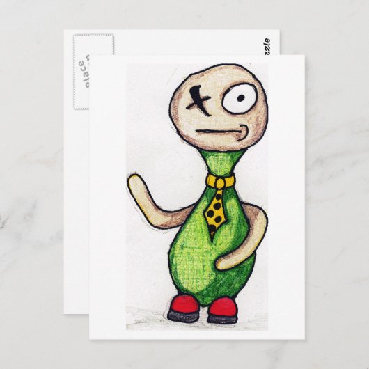 サム ポストカード (正面/裏面)