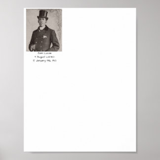 サム・ルーカス， 1901 ポスター