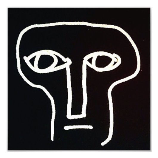 「サム」白黒プリント フォトプリント            (正面)