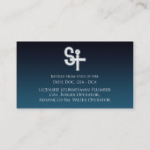 サムTownley Plumbing Company 名刺 (裏面)