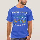 サメおとうさん父の日ギフト Tシャツ (正面)