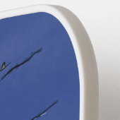 サメおもしろいの漫画で囲まれた海鳥 ピックルボールラケット (左詳細)