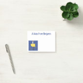 サメおもしろいの漫画で囲まれた海鳥 ポストイット (オフィス)