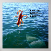 サメおもしろいはタコが欲しい ポスター (正面)