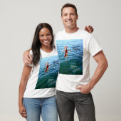 サメおもしろいはタコが欲しい Tシャツ (ユニセックス)