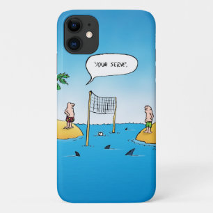 サメおもしろいバレーボール漫画 iPhone 11 ケース