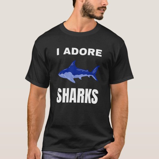 サメが大好き Tシャツ (正面)
