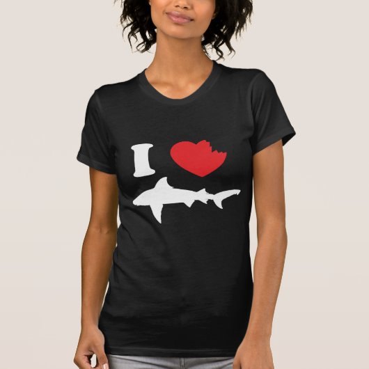 サメが好き Tシャツ (正面)
