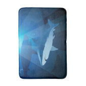 サメが泳ぐ バスマット (正面縦)