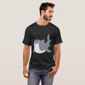 サメっぽい Tシャツ (正面フル)