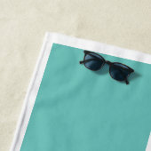 サメでサーフィン ビーチタオル (インサイチュ)