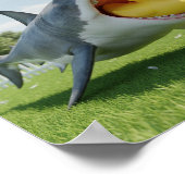 サメとアヒルの戦い ポスター (角)