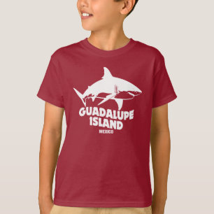 サメとスキューバダイビングGuadalupe島 Tシャツ