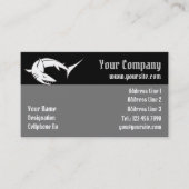 サメとフック 名刺 (正面)