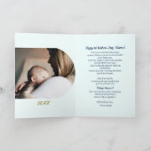 サメとベビーの母の日が一緒に カード (内部)