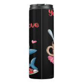 サメと愛のカップ タンブラー (裏面)