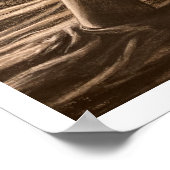 サメと泳ぐ，スケッチバイレイチェル・ドレーザル ポスター (角)