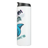 サメと泳ぐ タンブラー (回転右)