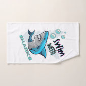 サメと泳ぐ バスタオルセット (ハンドタオル)
