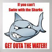 サメと泳ぐ ポスター (正面)