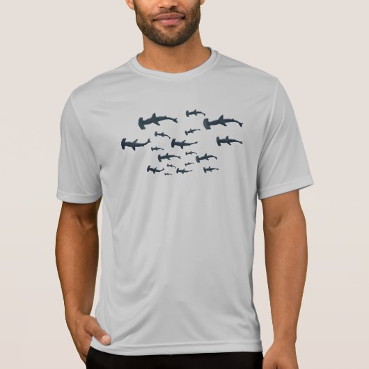 サメと泳ぐ Tシャツ (正面)