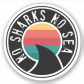 サメなし海 シール (正面)