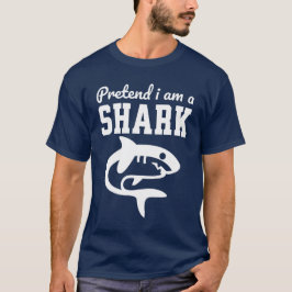 サメになりきろう Tシャツ