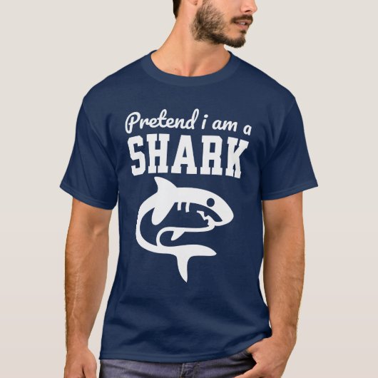 サメになりきろう Tシャツ (正面)
