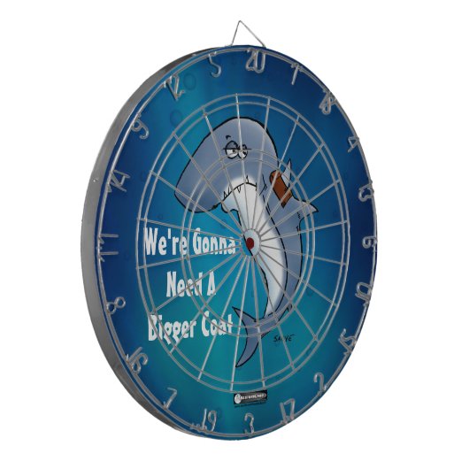 サメにはもっと大きなコートの漫画がおもしろい必要 ダーツボード (正面左)